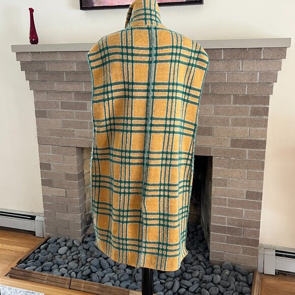 Free People Plaid Sleeveless Peacoat - NWT - Small - Picture 6 of 7